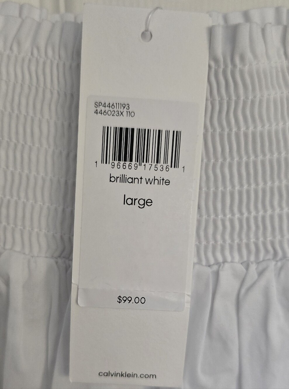 Calvin Klein White Maxi Skirt - Picture 4 of 5
